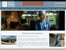 Tablet Screenshot of alabamaurology.com